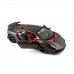 Bburago Автомодель Lamborghini Sesto Elemento серый металлик, 1:24, 18-21061