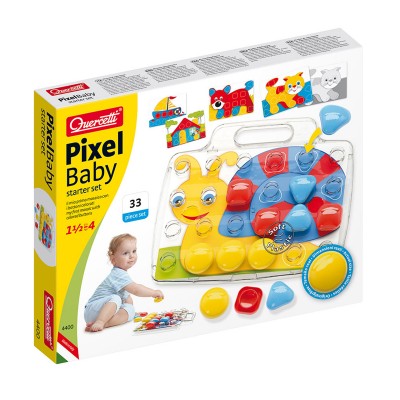 Пиксельная мозаика Quercetti Улитка - Pixel Baby, 4400-Q