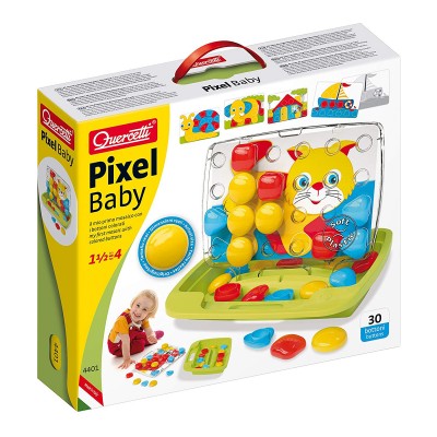 Пиксельная мозаика Quercetti Котенок - Pixel Baby, 4401-Q