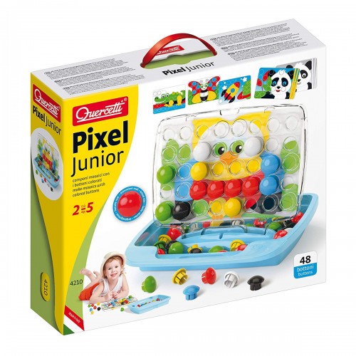 Пиксельная мозаика Quercetti - Pixel Junior, 4210-Q