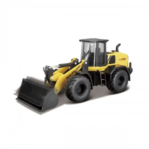 Bburago Автомодель Екскаватор New Holland W170D - серії Construction, 18-32083