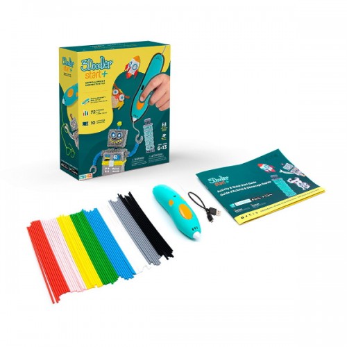 3Doodler Start Plus 3D-ручка для детского творчества базовый набор - Креатив (72 стержня), SPLUS