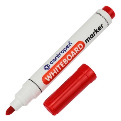 Маркер для доски Centropen Board 2,5 мм круглый красный, 8559/02