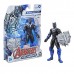 Marvel Avengers Фигурка Черная Пантера с боевым аксессуаром Мстители серии Mech Strike, F1667 (F0259)