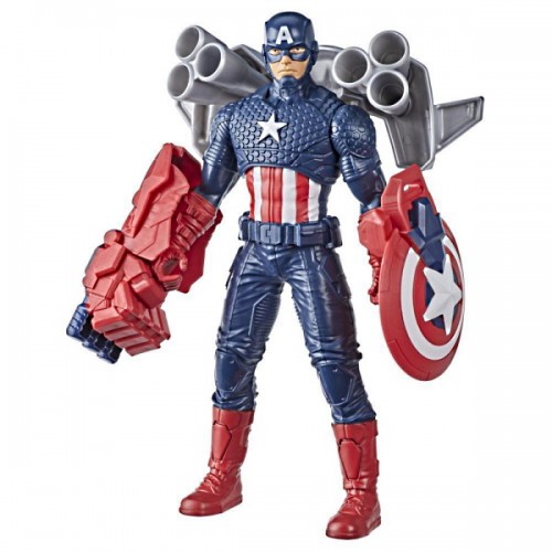 Marvel Фигурка Капитан Америка с аксессуарами, F0775 (F0722)