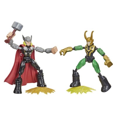 Marvel Avengers Игровой набор Мстители Бенди Тор и Локи, F0245