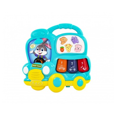 Baby Team Игрушка музыкальная Веселый автобус, 8633 