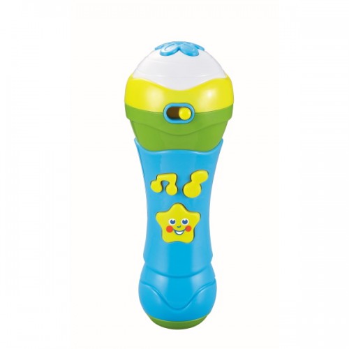 Baby Team Музыкальная игрушка Микрофон на батарейках, 8639