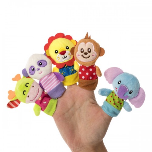 Baby Team Игровой набор Зверюшки на пальчики (кукольный театр), 8715
