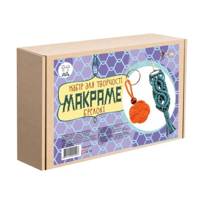 Умняшка Набор для творчества Макраме - Брелки, М-001
