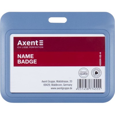 Бейдж-слайдер горизонтальный Axent 4500H-02-A