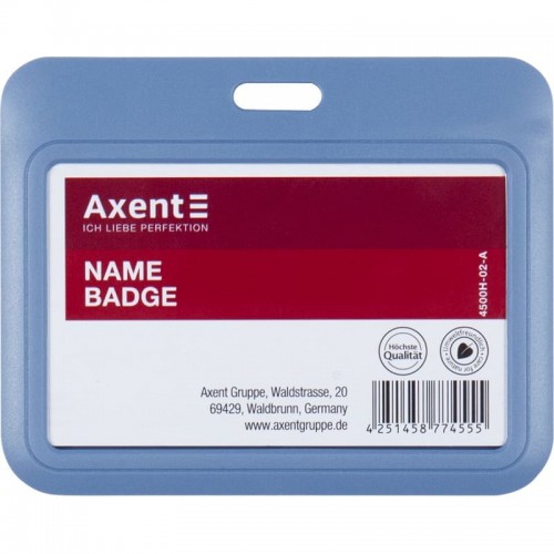 Бейдж-слайдер горизонтальний Axent 4500H-02-A