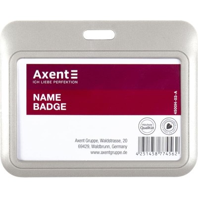 Бейдж-слайдер горизонтальный Axent 4500H-03-A