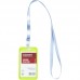Бейдж-чехол Axent SoftTouch 4550V-09-A