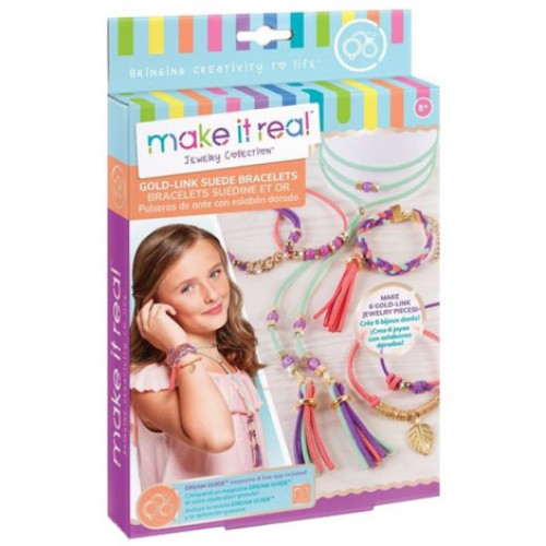 Make it real Набор для создания браслетов Золотое сияние, MR1207