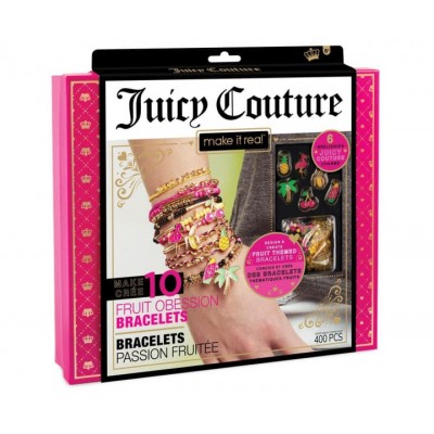 Make it Real Набор Juicy Couture для создания шарм-браслетов Фруктовая страсть, MR4403