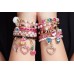 Make it Real Набор Juicy Couture для создания шарм-браслетов Розовый звездопад, MR4408