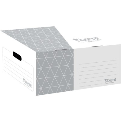 Короб для боксов архивных Axent 1734-03-A серый