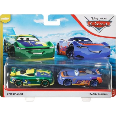 Cars Набор машинок Тачки -3 - герои Эрик Брейкер и Барри ДеПедал, DXV99/GKB76
