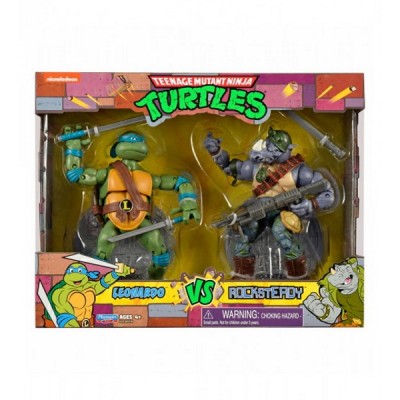 TMNT Набор фигурок Леонардо против Рокстеди серии Черепашки ниндзя, 81276