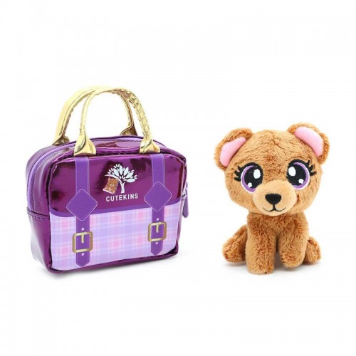 CuteKins Мягкая игрушка мини-питомец в сумочке - Медвежонок, FV35061-2