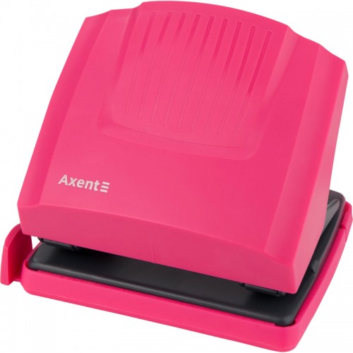 Дырокол Axent Shell 3430-10-A с пластиковым верхом, 30 листов