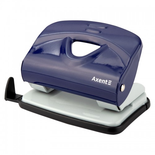 Дырокол Axent Exakt-2 3920-02-A металлический, 20 листов, синий