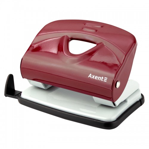 Дырокол Axent Exakt-2 3920-06-A металлический, 20 листов, красный