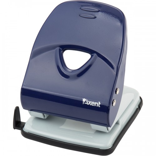 Дырокол Axent Exakt-2 3940-02-A металлический, 40 листов, синий