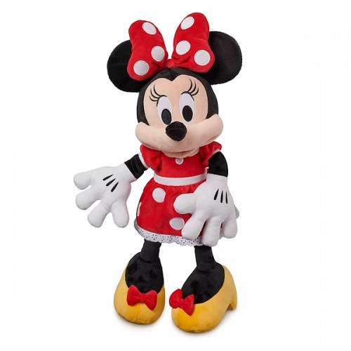 Disney Мягкая игрушка Минни Маус 45 см (красное платье)