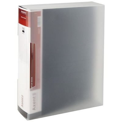 Дисплей-книга Axent 1200-01-A 100 файлов, A4, черная