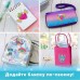 Ebayro Алмазная мозаика Большой драгоценный камень - Волшебный (Big Gem Magical), 9072E