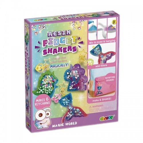 Ebayro Набор для создания брелоков из эпоксидной смолы Магические животные, 9020E-1