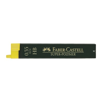 Faber-Castell Грифели для механических карандашей 0,35 мм HB (12 шт/уп), 120300