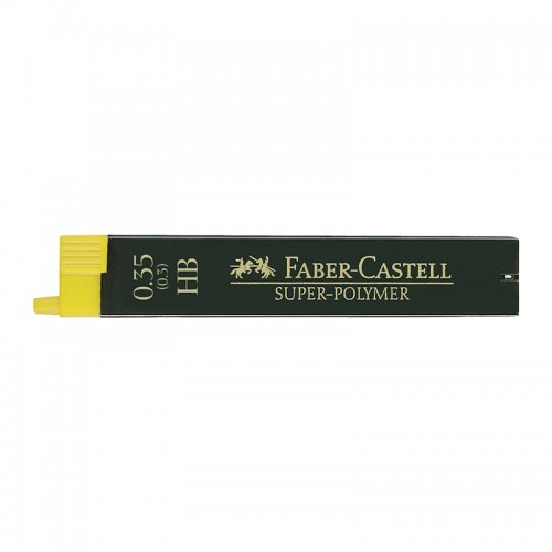 Faber-Castell Грифелі для олівців механічних 0,35 мм HB (12 шт/уп), 120300