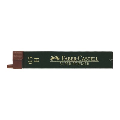 Faber-Castell Грифели для механических карандашей 0,5 мм H (12 шт/уп), 120511