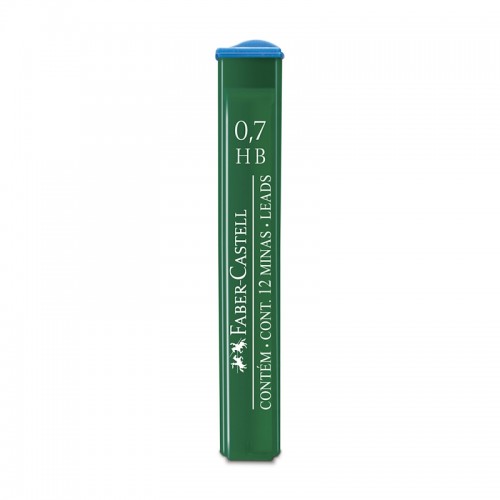 Faber-Castell Грифели для механических карандашей 0,7 мм HB (12 шт/уп), 120700