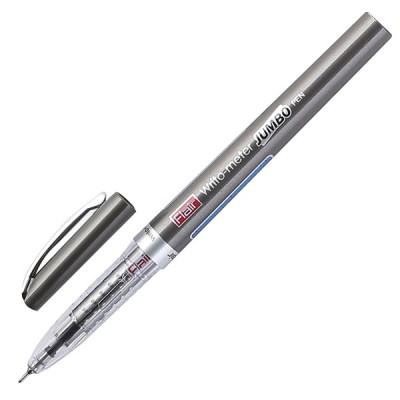 Ручка шариковая Flair 871B Writometer JUMBO 12,5 км, синяя