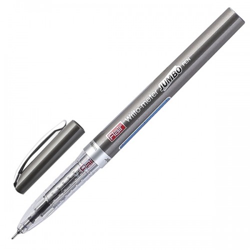 Ручка шариковая Flair 871B Writometer JUMBO 12,5 км, синяя