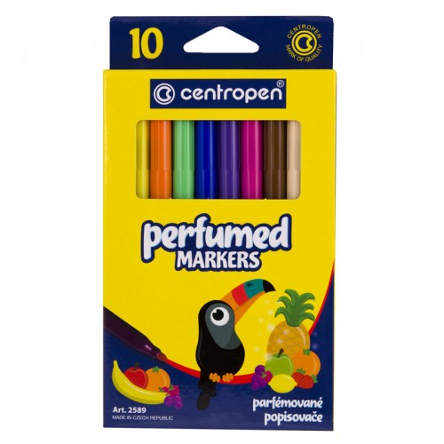 Фломастеры Centropen 2589 Perfumes набор 10 шт, 2589/10