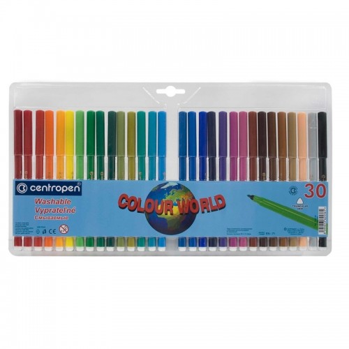 Фломастеры Centropen 30 шт, 7550/30 ТП