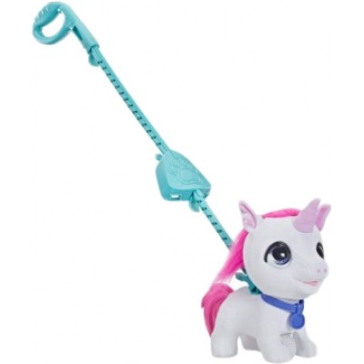 FurReal Интерактивная игрушка Большой питомец на поводке Единорог, E8727