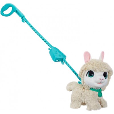 FurReal Интерактивная игрушка Большой питомец на поводке Лама, E8728