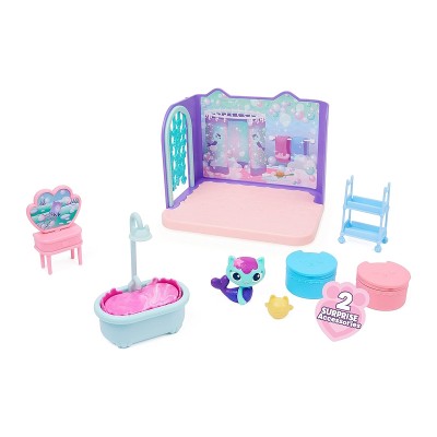 Gabby's Dollhouse Набор Ванная комната с фигуркой Мяукита и аксессуарами, SM36203/6062036