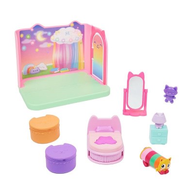 Gabby's Dollhouse Набор Спальная комната с фигуркой Котика-Подушки и аксессуарами, SM36203/6062037