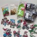 GEM Алмазная мозаика Набор для создания рождественских украшений (12 подвесок), YSK027