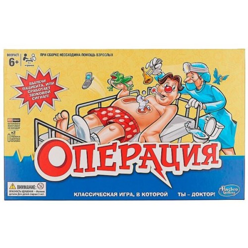 Hasbro Настольная игра Операция, B2176
