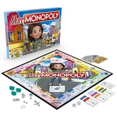 Hasbro Настольная игра Миссис Монополия, E8424