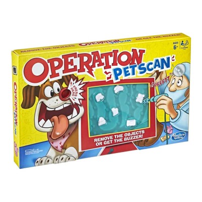 Hasbro Настольная игра Операция Лечим собачку с эффектами, E9694