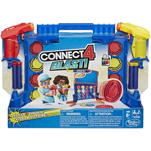 Hasbro Настольная игра Собери 4 Nerf, E9122